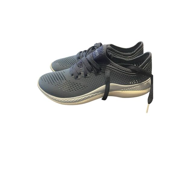 Crocs Womens Blue Lace Up LiteRide 360 Pacer 206705 Sneaker Casual Shoes Size 9W - Picture 7 of 8